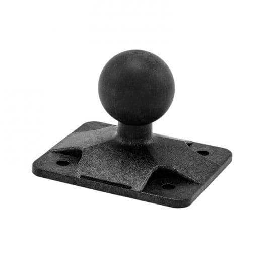 Arkon Adapter Plate Converts 4-Hole AMPS to 25mm Rubber Ball Ram Mount Pattern