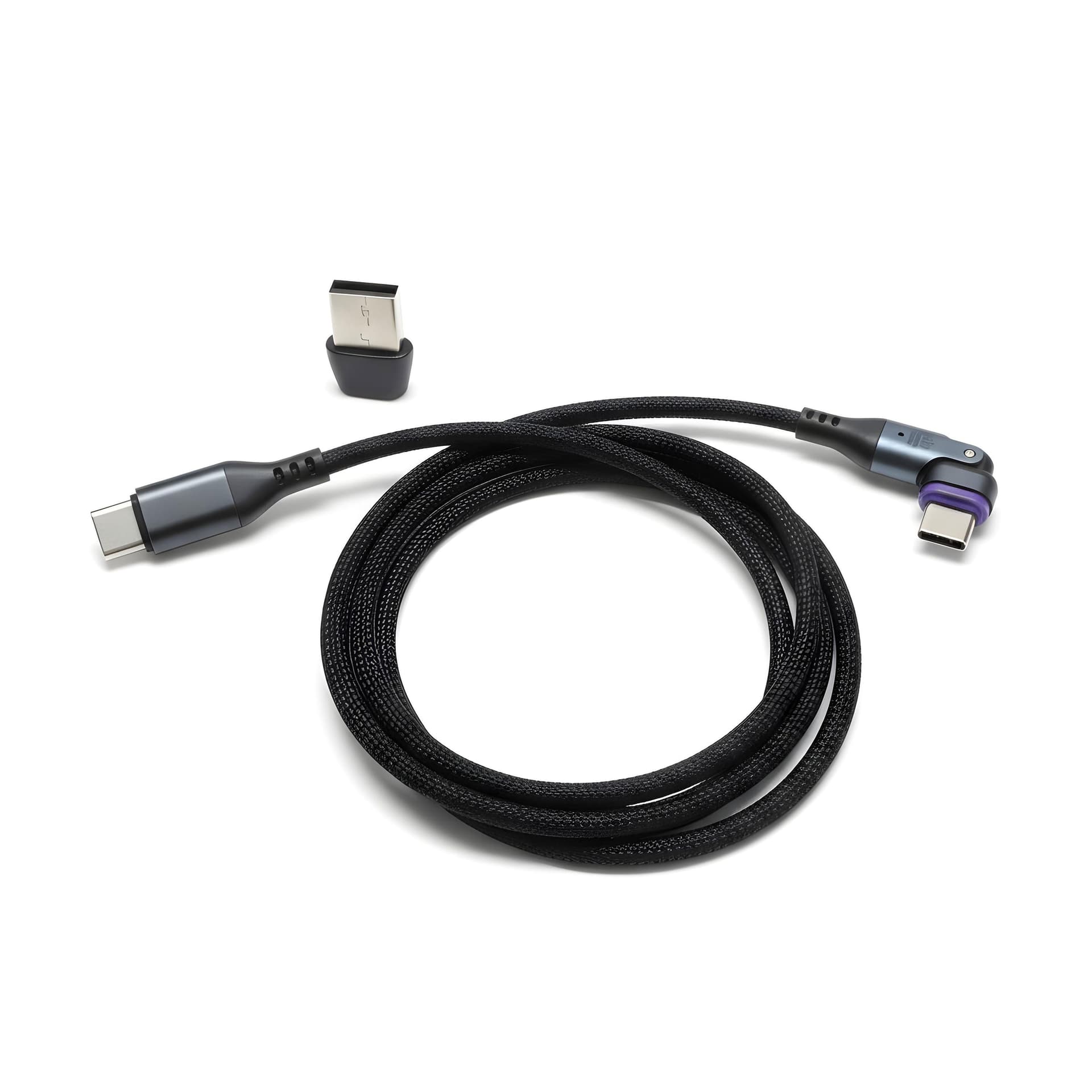Arkon 240W Magnetic USB-C Charging Cable with A-to-C Adapter