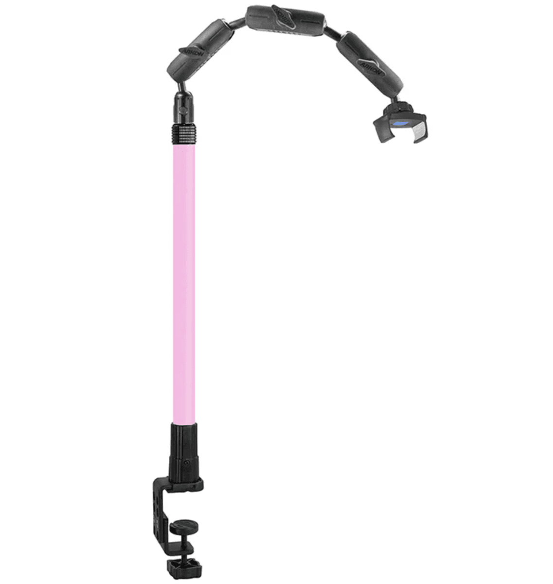 Arkon Remarkable Creator™ Pro Stand with Clamp Base for Phone or Camera - Pink