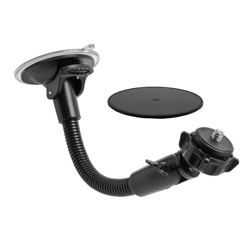 Arkon 8.5in Windshield Gooseneck Mount for Cameras