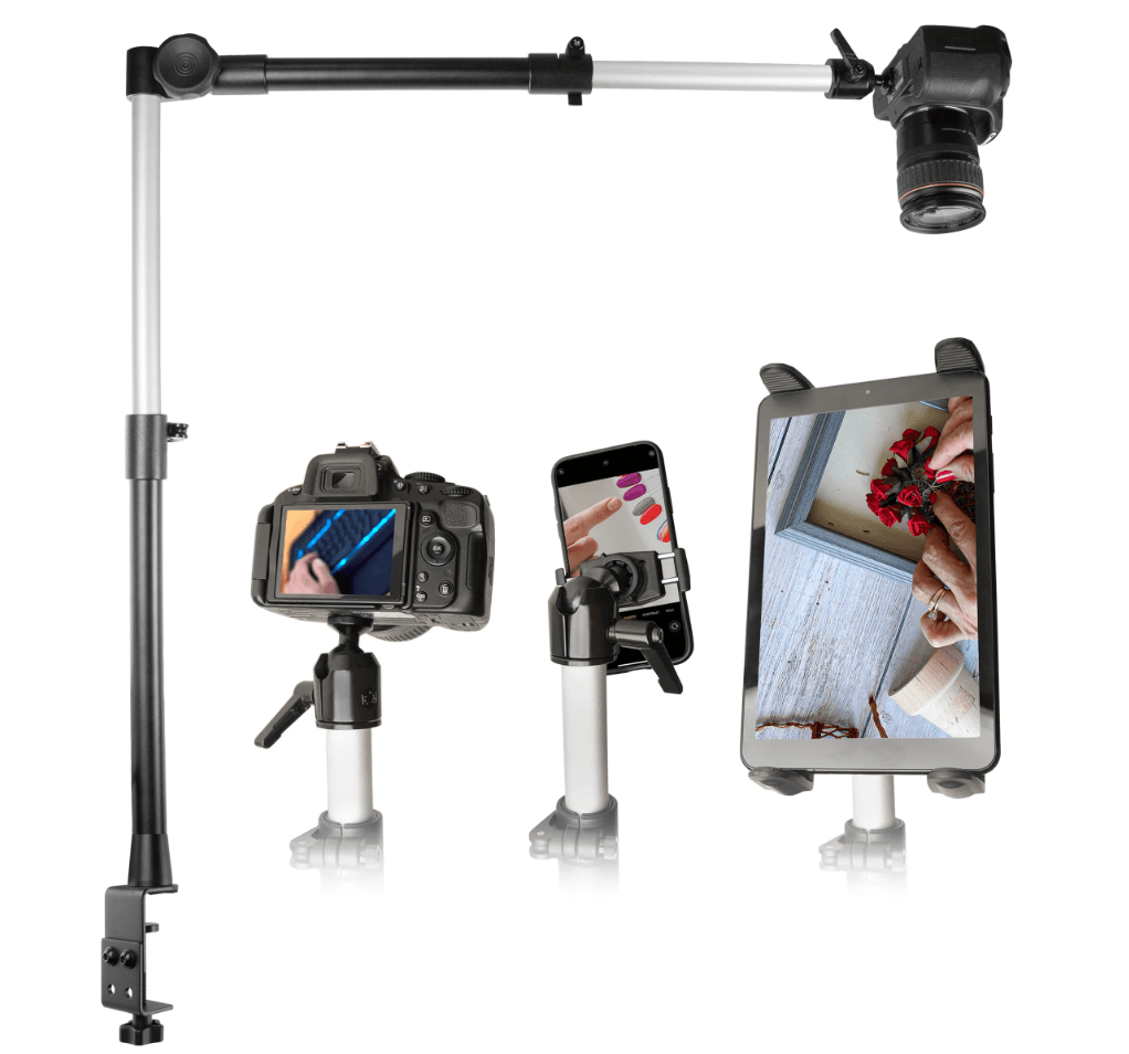 Arkon Clamp Stand for DSLR Camera, Tablet, or Phone