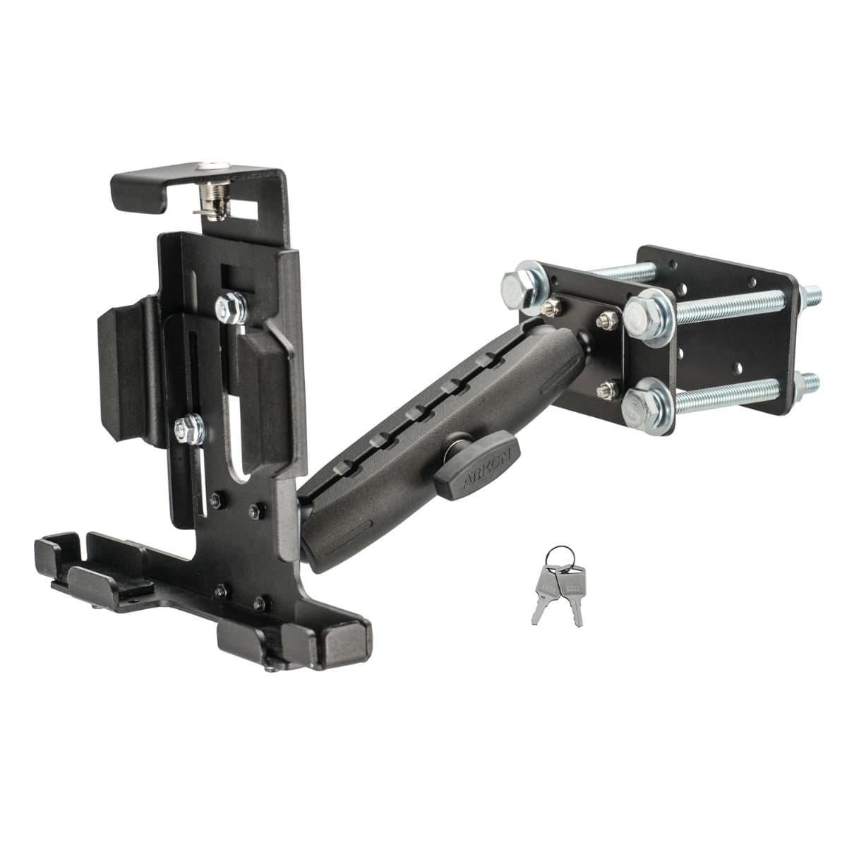 Arkon 7.25 inch Metal Robust Locking Forklift Front Guard Tablet Mount
