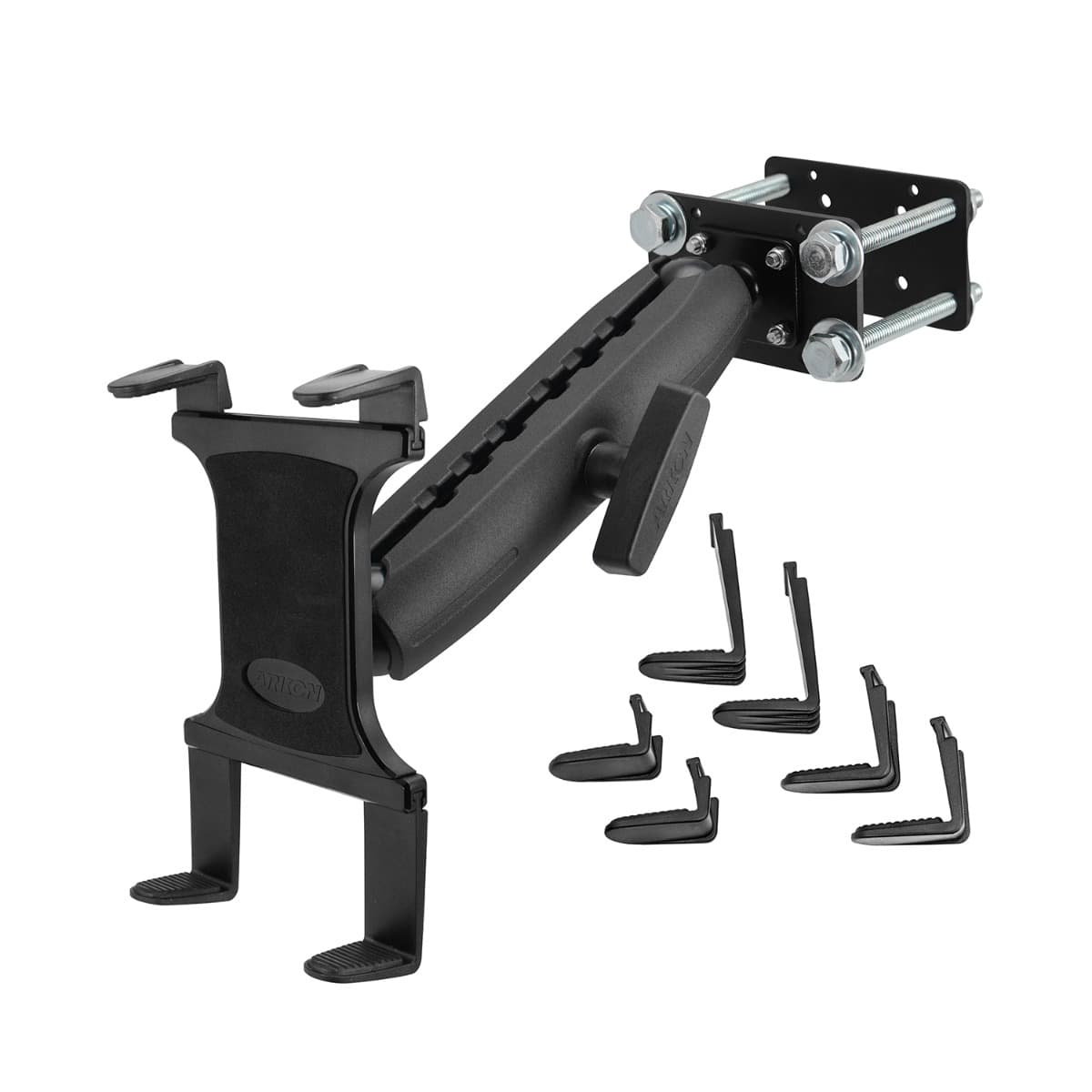 Arkon 10.25 inch Metal Robust Forklift Front Guard Slim-Grip® Tablet Mount