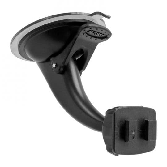 Arkon Pedestal Travelmount Mini Windshield Suction Pedestal with 70mm TPU Suction