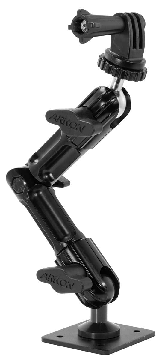 Arkon GoPro Mount - Heavy-Duty Multi-Angle Mount with GoPro Head