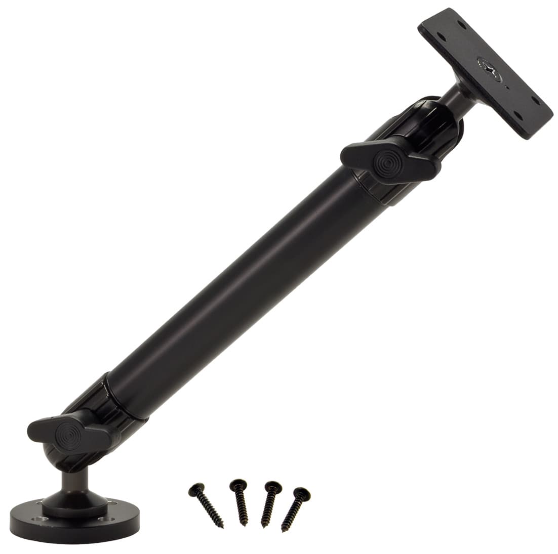 Arkon Heavy Duty Pedestal - 10inch Aluminum Mounting Pedestal with 4 Hole Drill Base