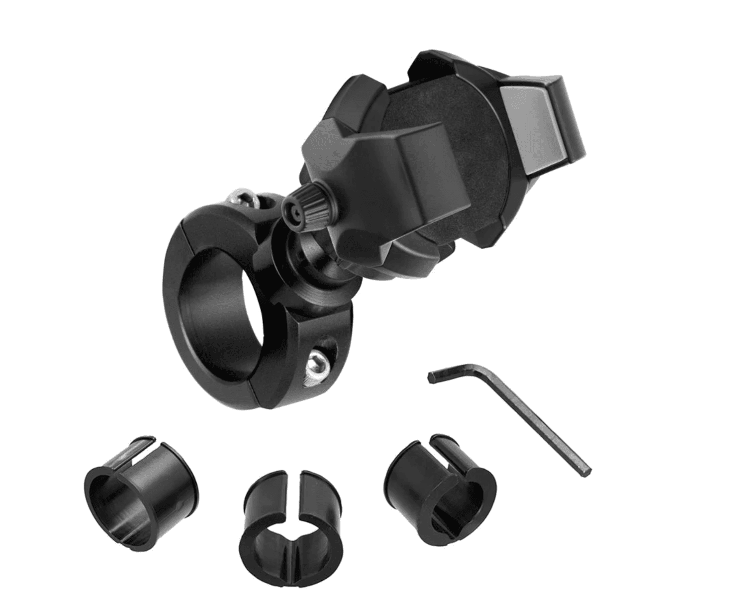 Arkon RoadVise® Ultra Premium Aluminum Motorcycle Handlebar Phone and Tablet Mount