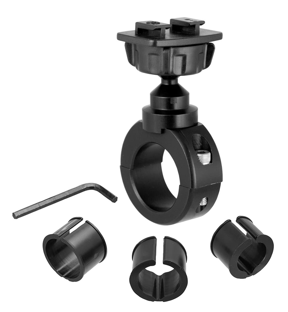 Arkon Motorcycle Handlebar Mounting Pedestal with SBH Head Black