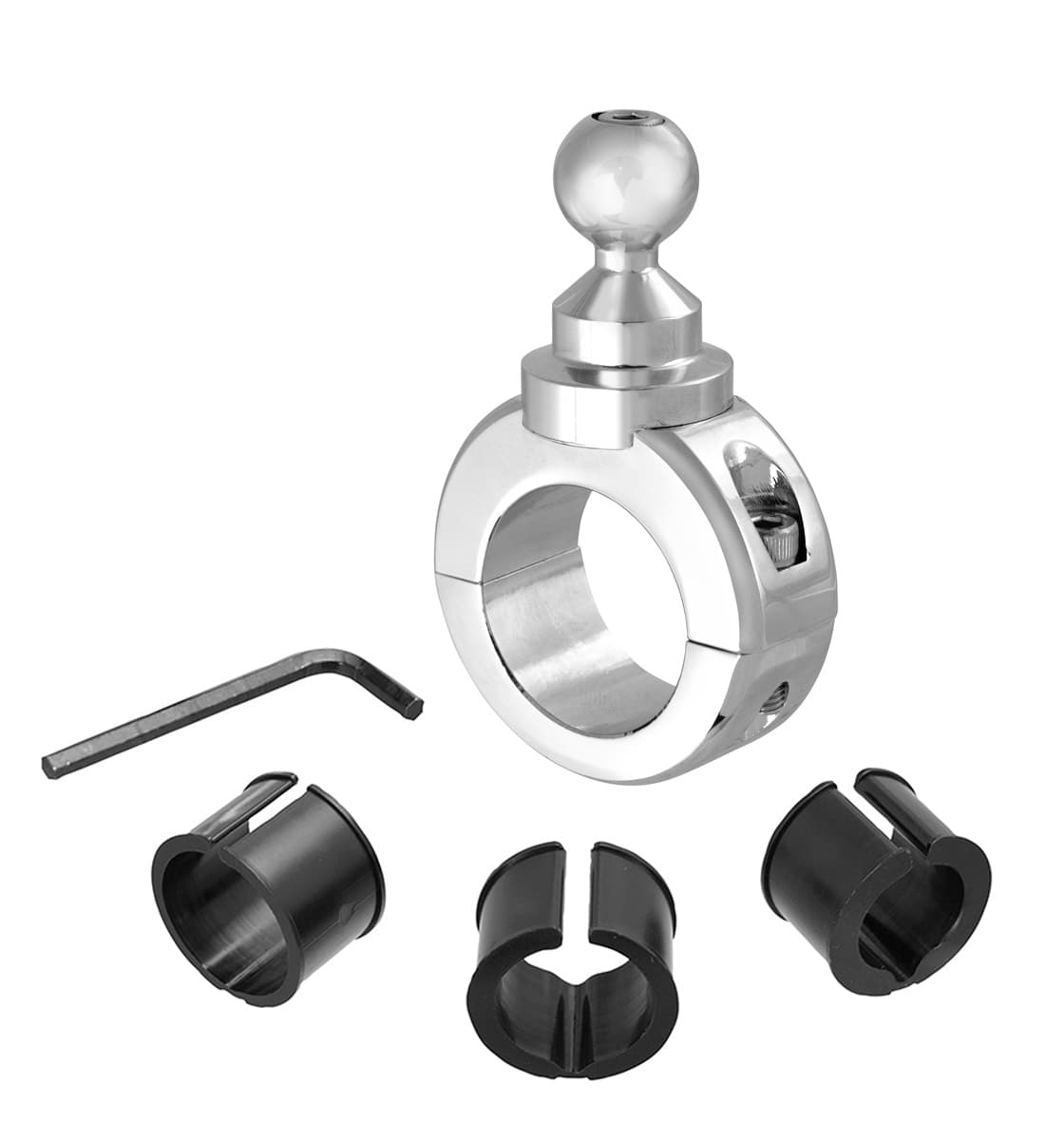 Arkon Motorcycle Handlebar Mounting Pedestal Chrome