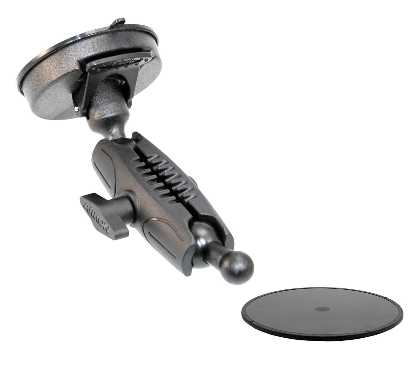 Arkon Robust Mount Series - Heavy-Duty Windshield Suction Mounting Pedestal with 17mm Head