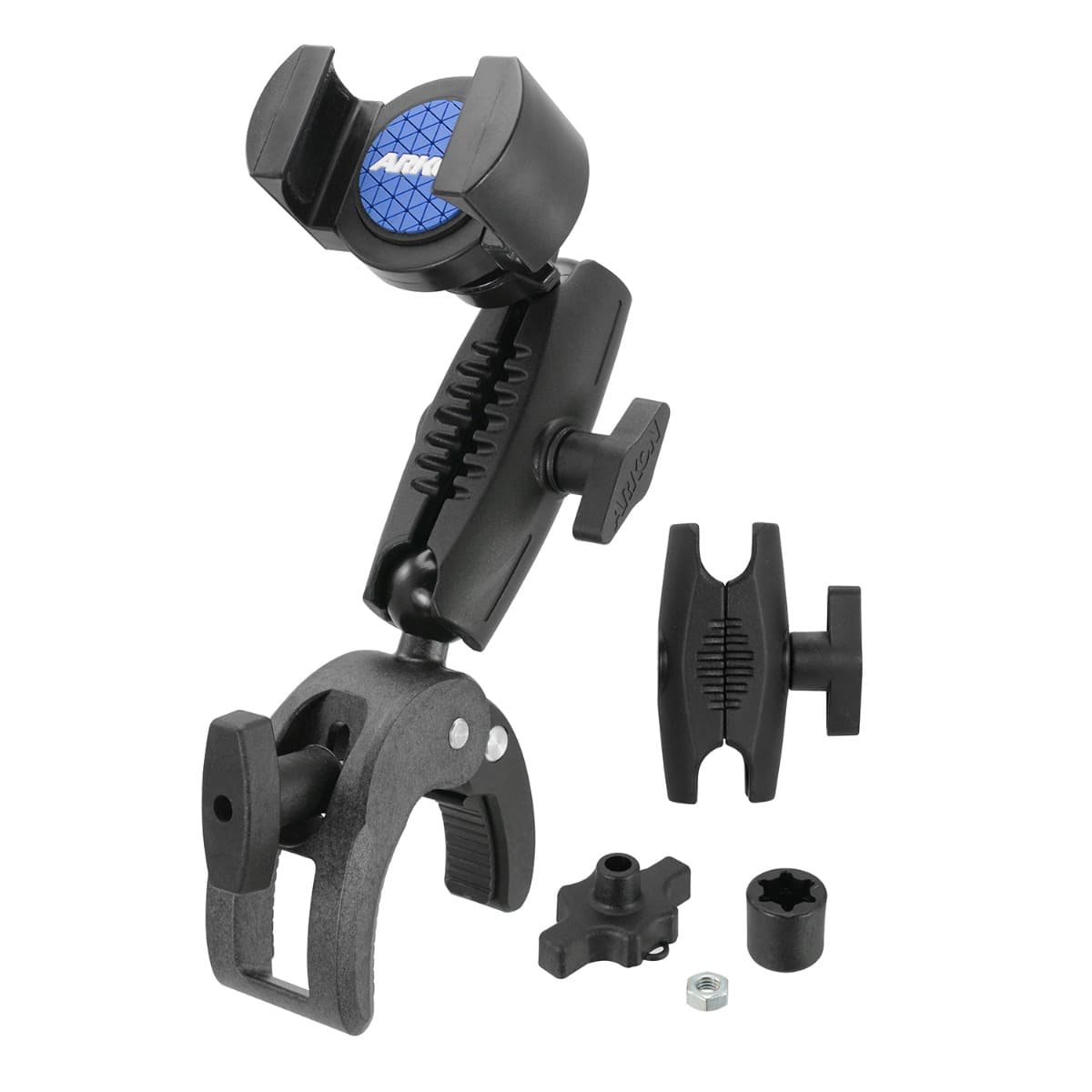 Arkon RoadVise® Robust Clamp Phone Mount with Security Knob