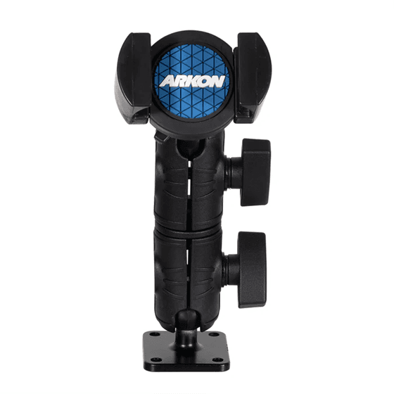 Arkon RoadVise Holder with Double Socket Arm and Drill-Base Mount
