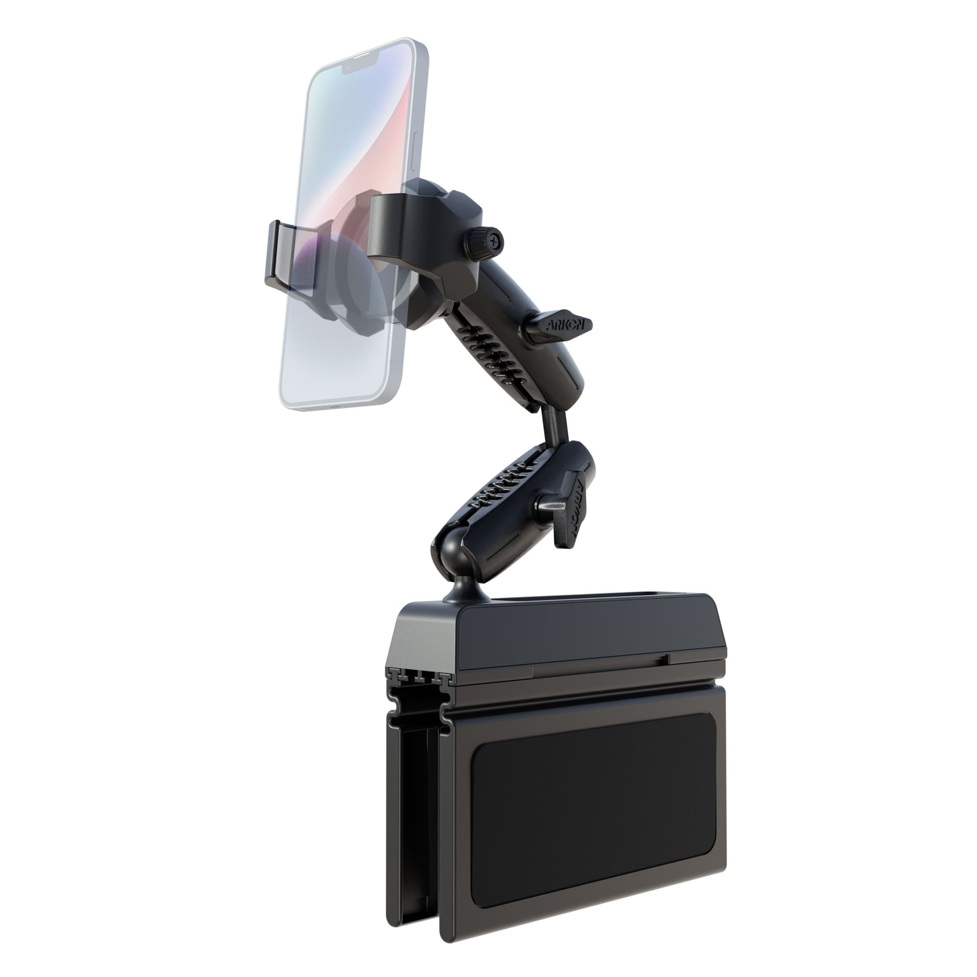 Arkon Car Seat Wedge RoadVise® Ultra Phone Holder with Dual Shaft Arms
