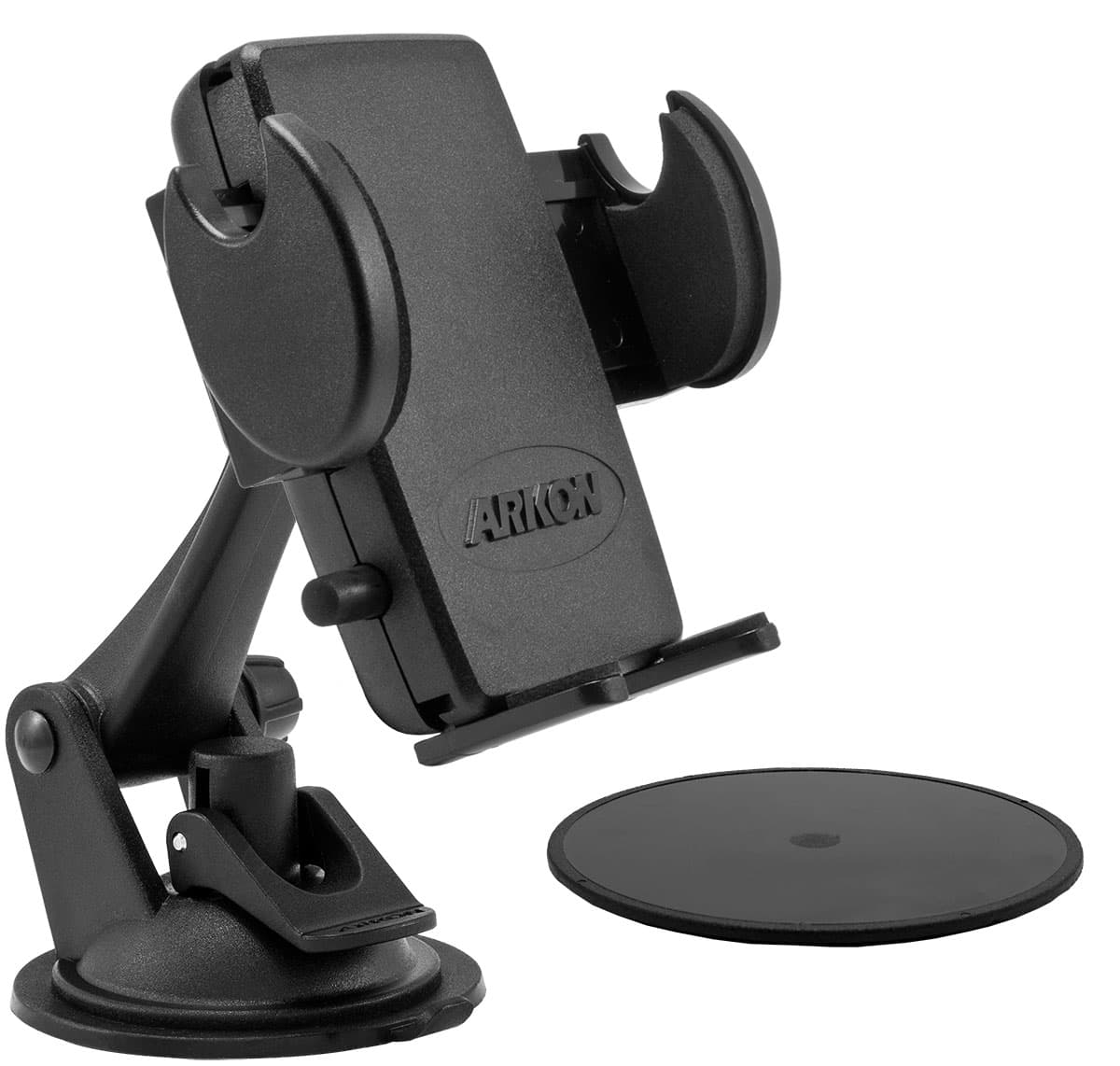 Arkon Mega Grip Deluxe Mini Sticky Suction Windshield Dashboard Mount for Smartphones
