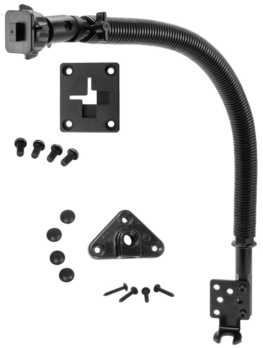 Arkon Car Seat Rail or Floor Mount with 15" Gooseneck for Sirius XM Satellite Radio