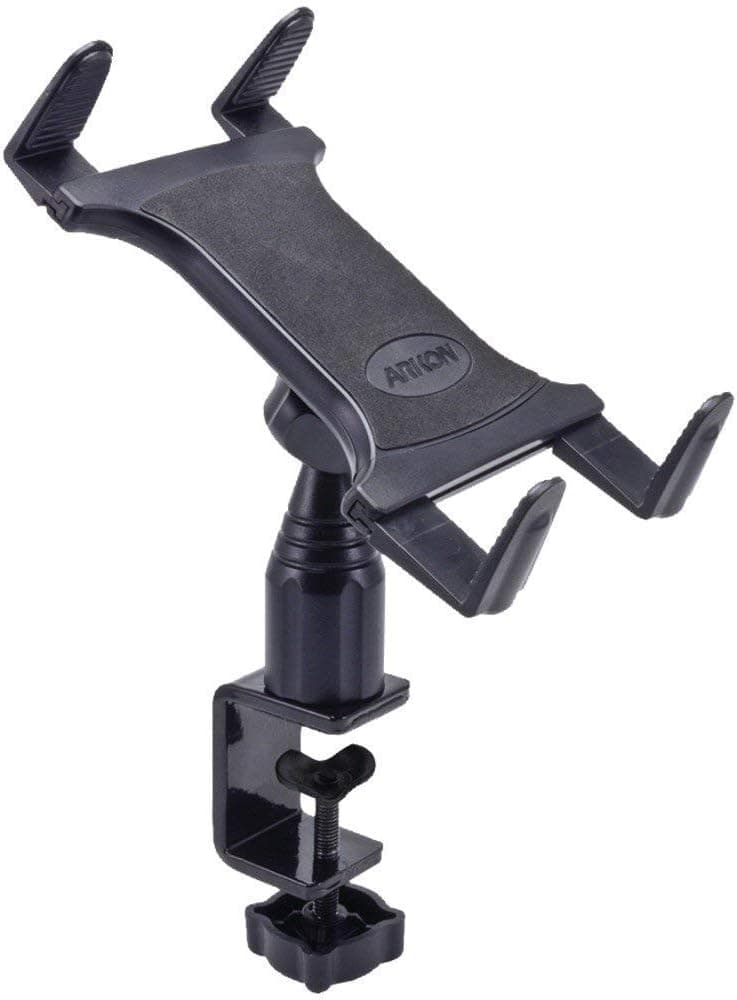 Arkon Heavy Duty C Clamp Tablet Mount for Desks and Carts