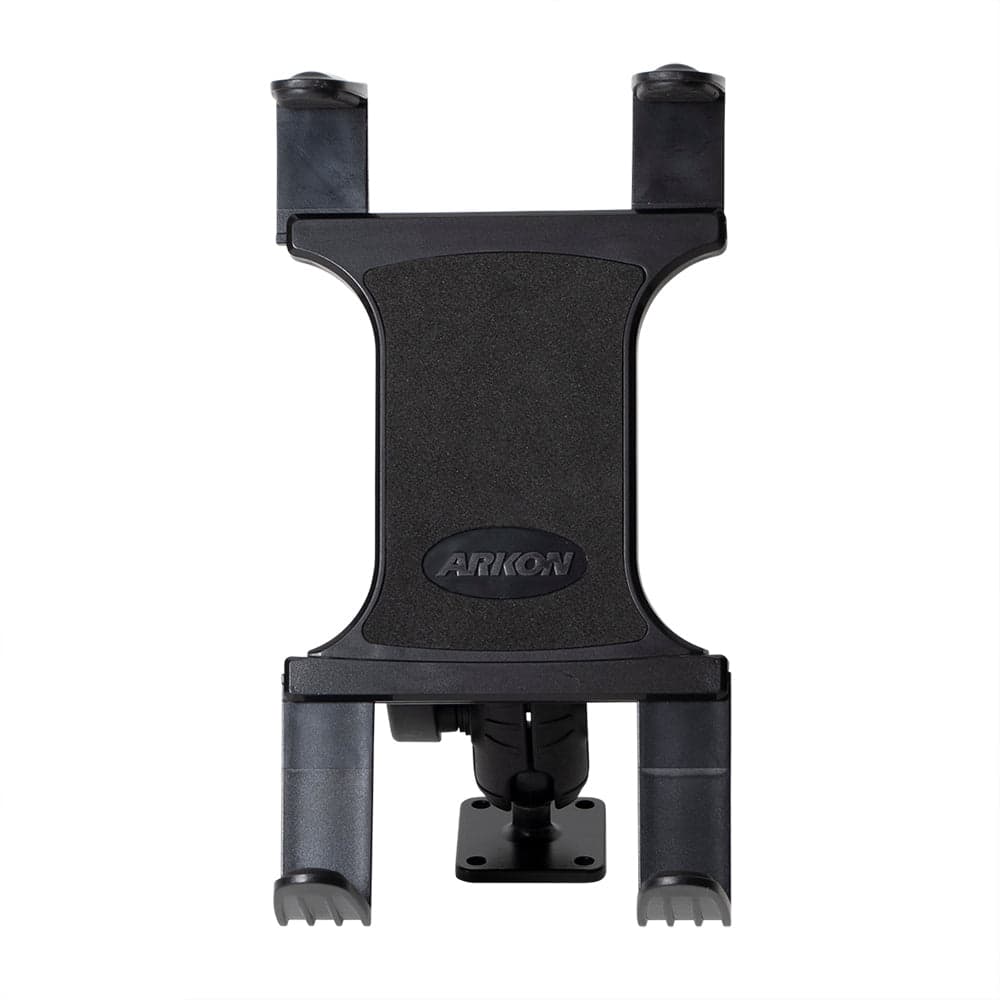 Arkon Slim-Grip® Tablet Holder with Double Socket Swivel Arm and Drill-Base Mount