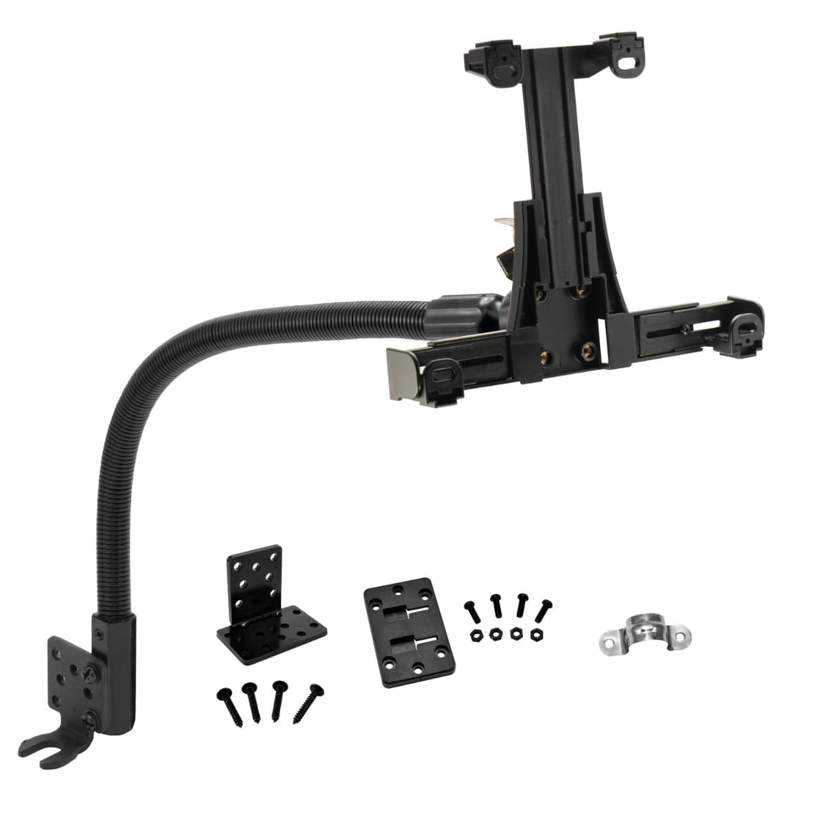 Arkon Heavy-Duty Plastic Locking Tablet Seat Rail or Floor Mount