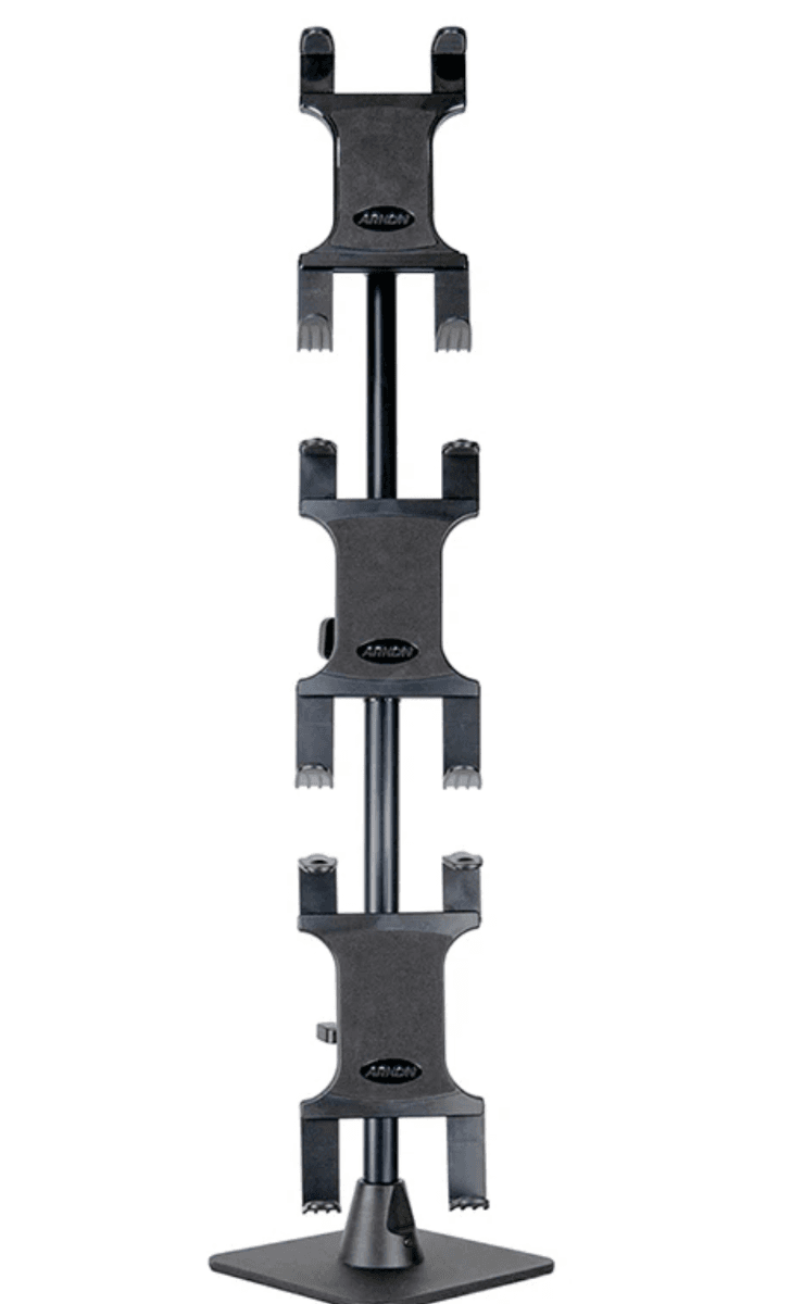 Arkon Triple Slim-Grip® Tablet Holder Stand for Restaurant Delivery and Point of Sale - DoorDash, Uber Eats, Grubhub